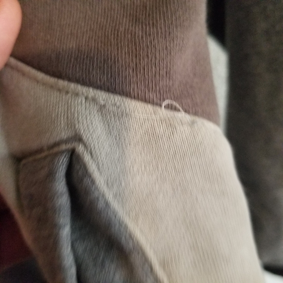 Y2k vintage hoodie Hang Ten Striped Full Zip-Up Hoodie Mens Size Small - Picture 11 of 14